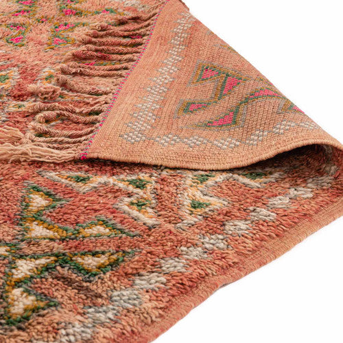Issafen Boujad Moroccan Rug, Hand-Knotted Wool