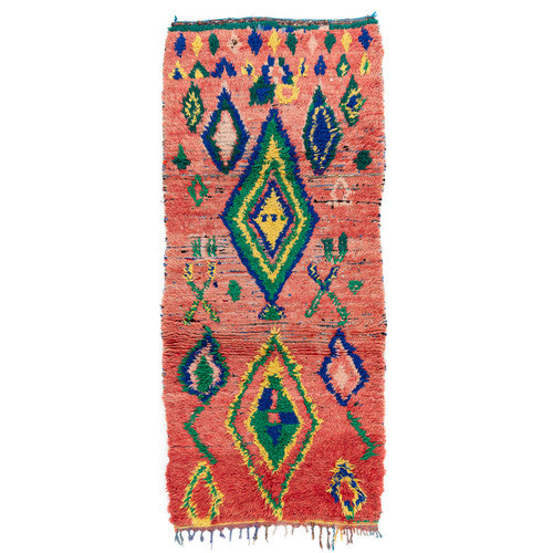Salas Azilal Moroccan Rug, Hand-Knotted Wool