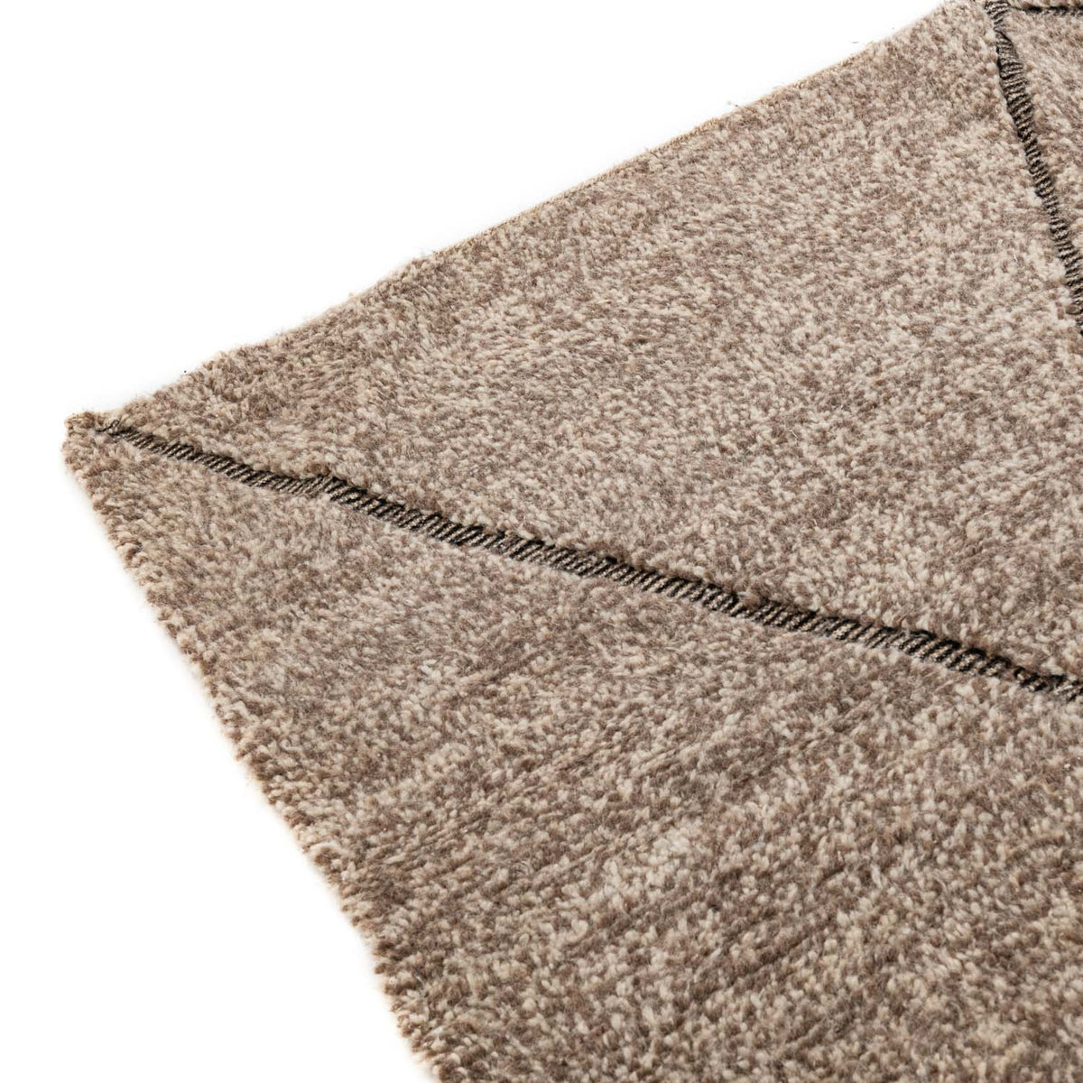Timnay Beni Ourain Moroccan Rug, Hand-Knotted Wool