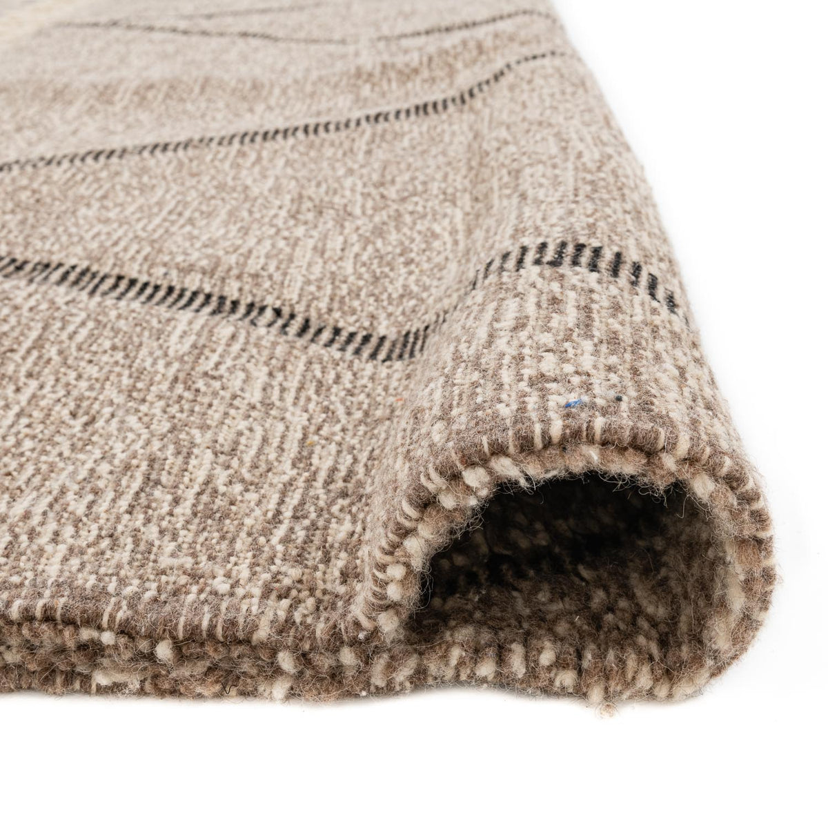Timnay Beni Ourain Moroccan Rug, Hand-Knotted Wool