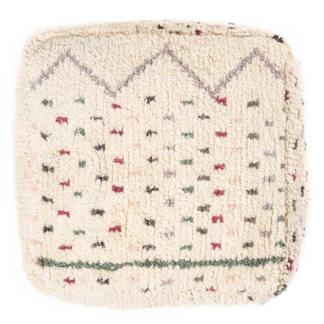 Handmade Moroccan Floor Cushion - Beni Ourain
