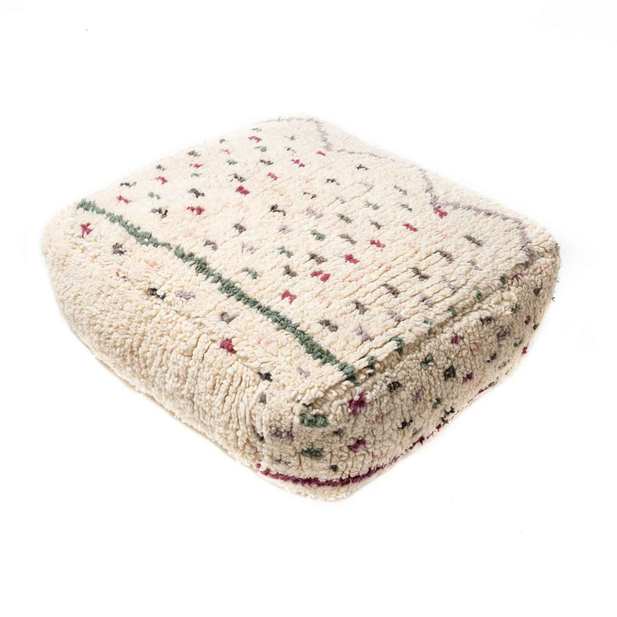 Handmade Moroccan Floor Cushion - Beni Ourain
