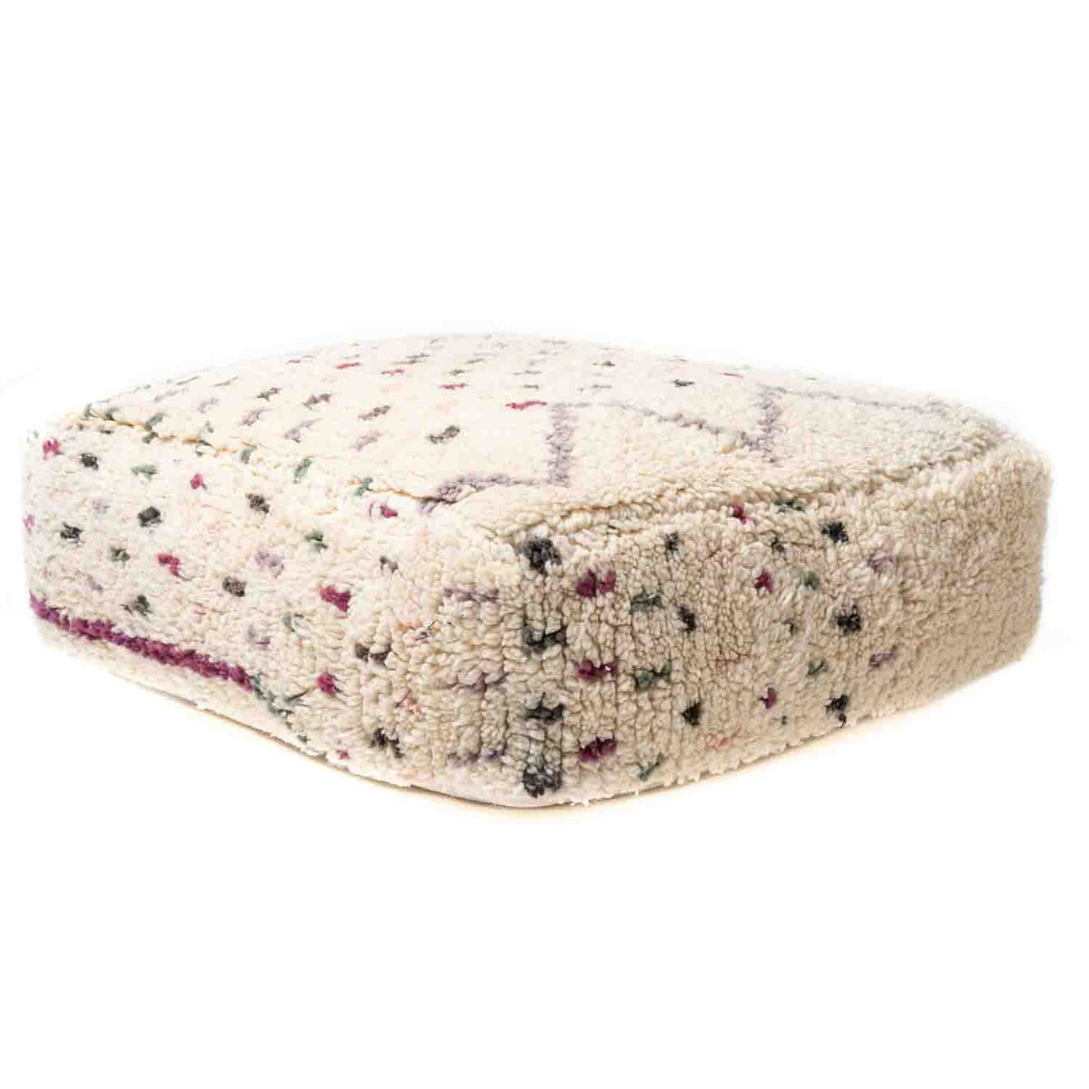 Handmade Moroccan Floor Cushion - Beni Ourain