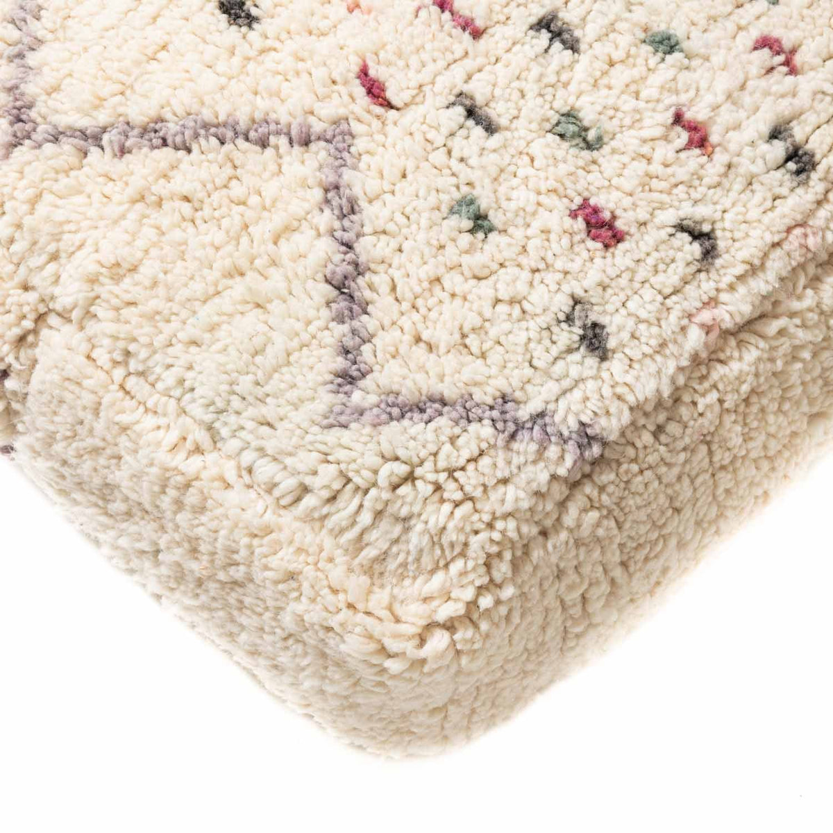 Handmade Moroccan Floor Cushion - Beni Ourain