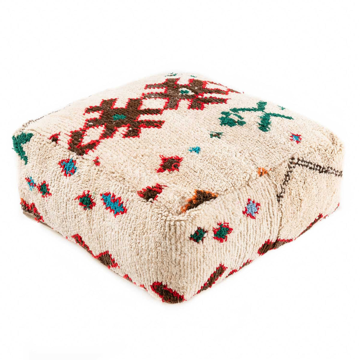Handmade Moroccan Floor Cushion - Beni Ourain
