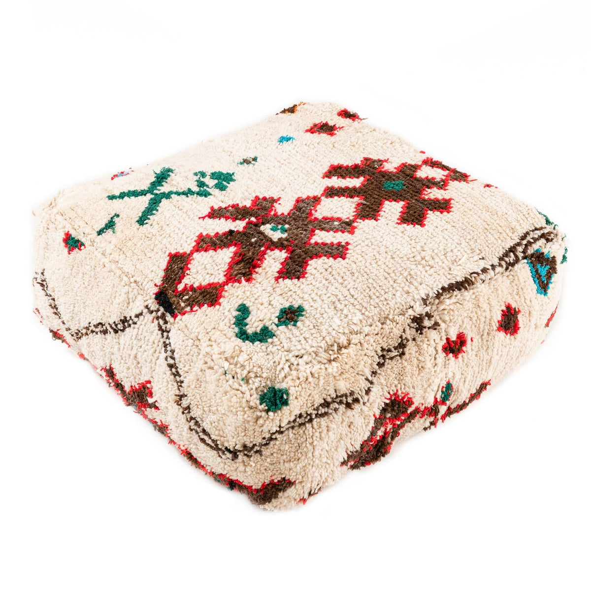 Handmade Moroccan Floor Cushion - Beni Ourain
