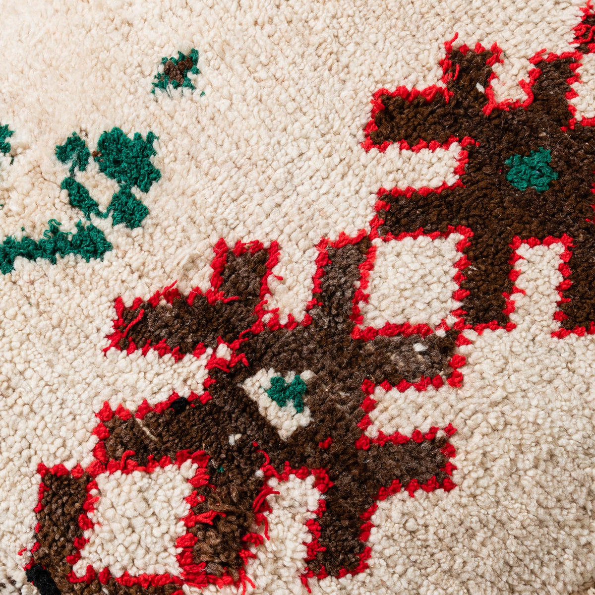 Handmade Moroccan Floor Cushion - Beni Ourain