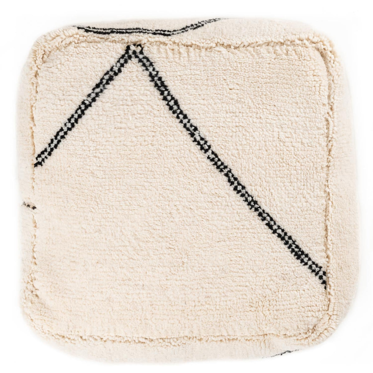 Handmade Moroccan Floor Cushion - Beni Ourain