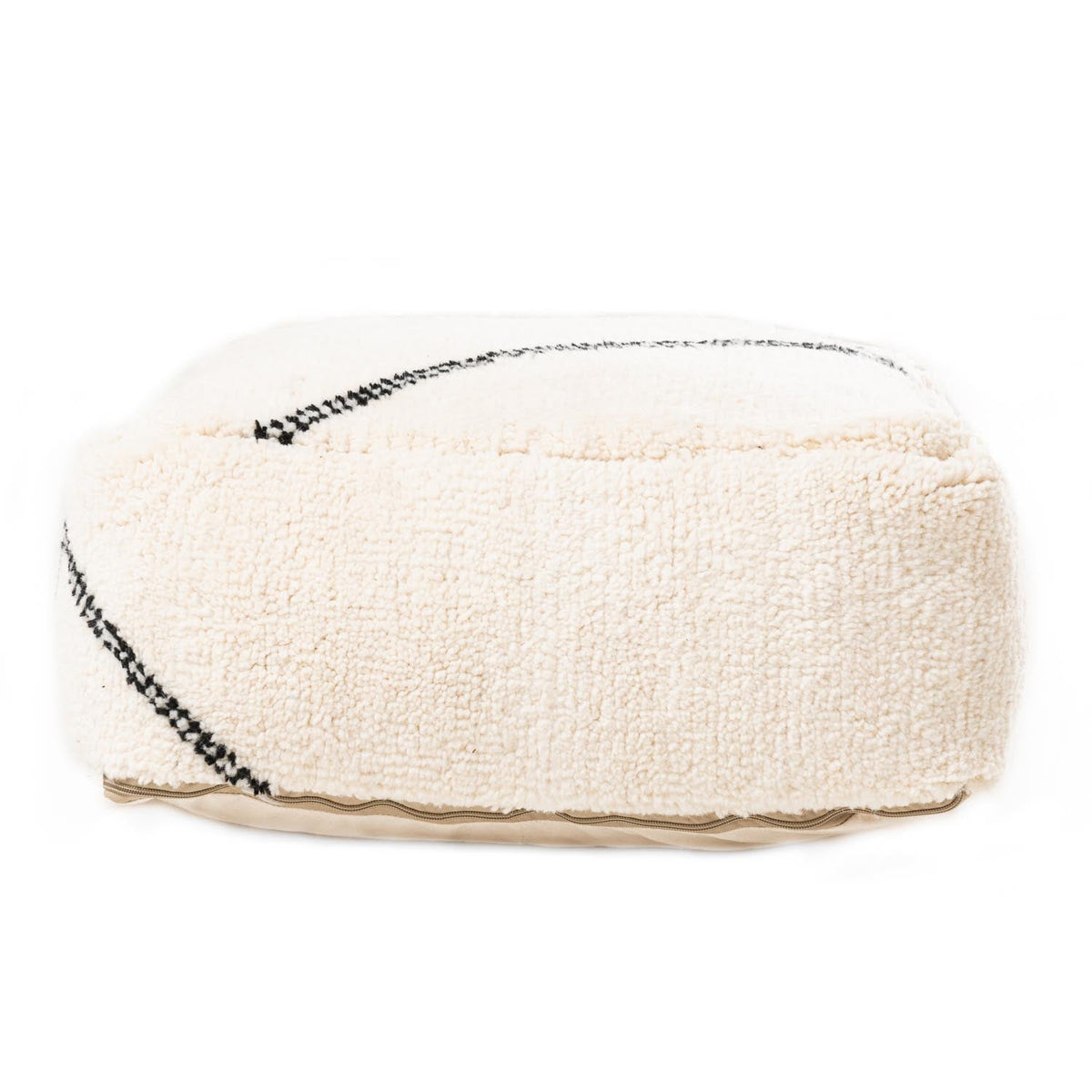 Handmade Moroccan Floor Cushion - Beni Ourain