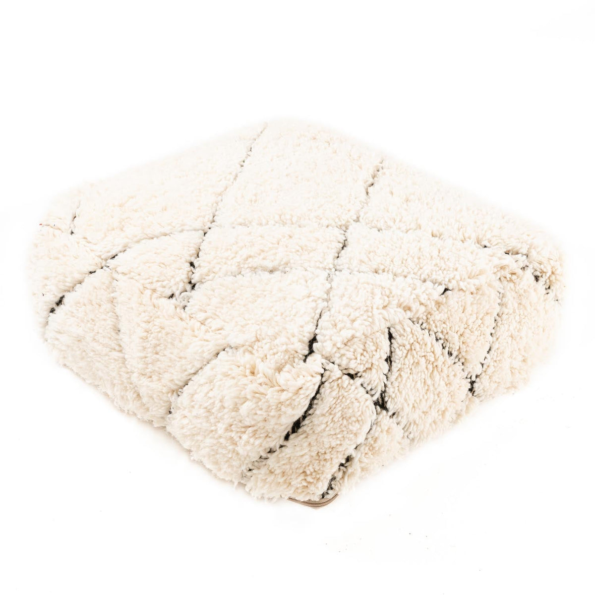 Handmade Moroccan Floor Cushion - Beni Ourain