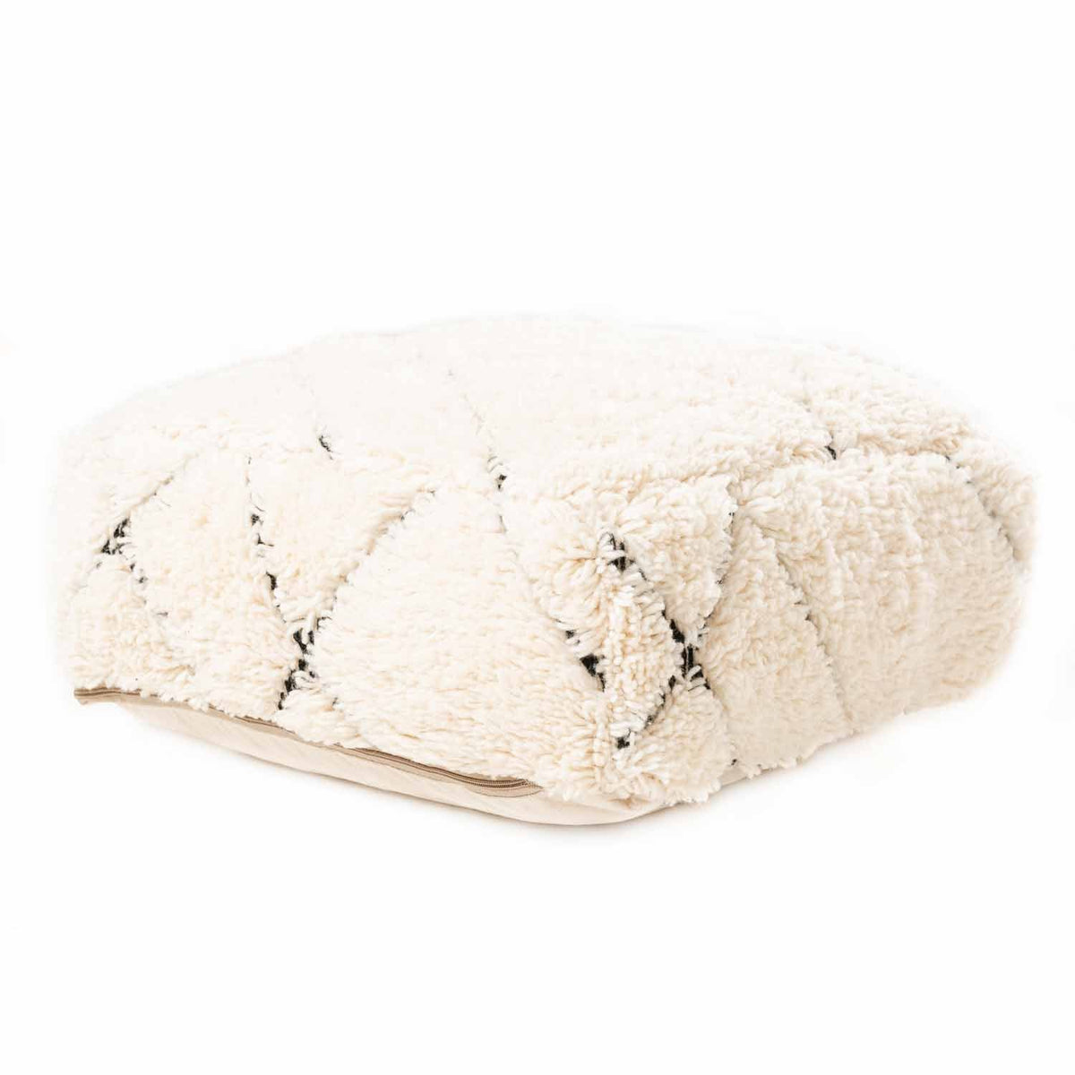 Handmade Moroccan Floor Cushion - Beni Ourain