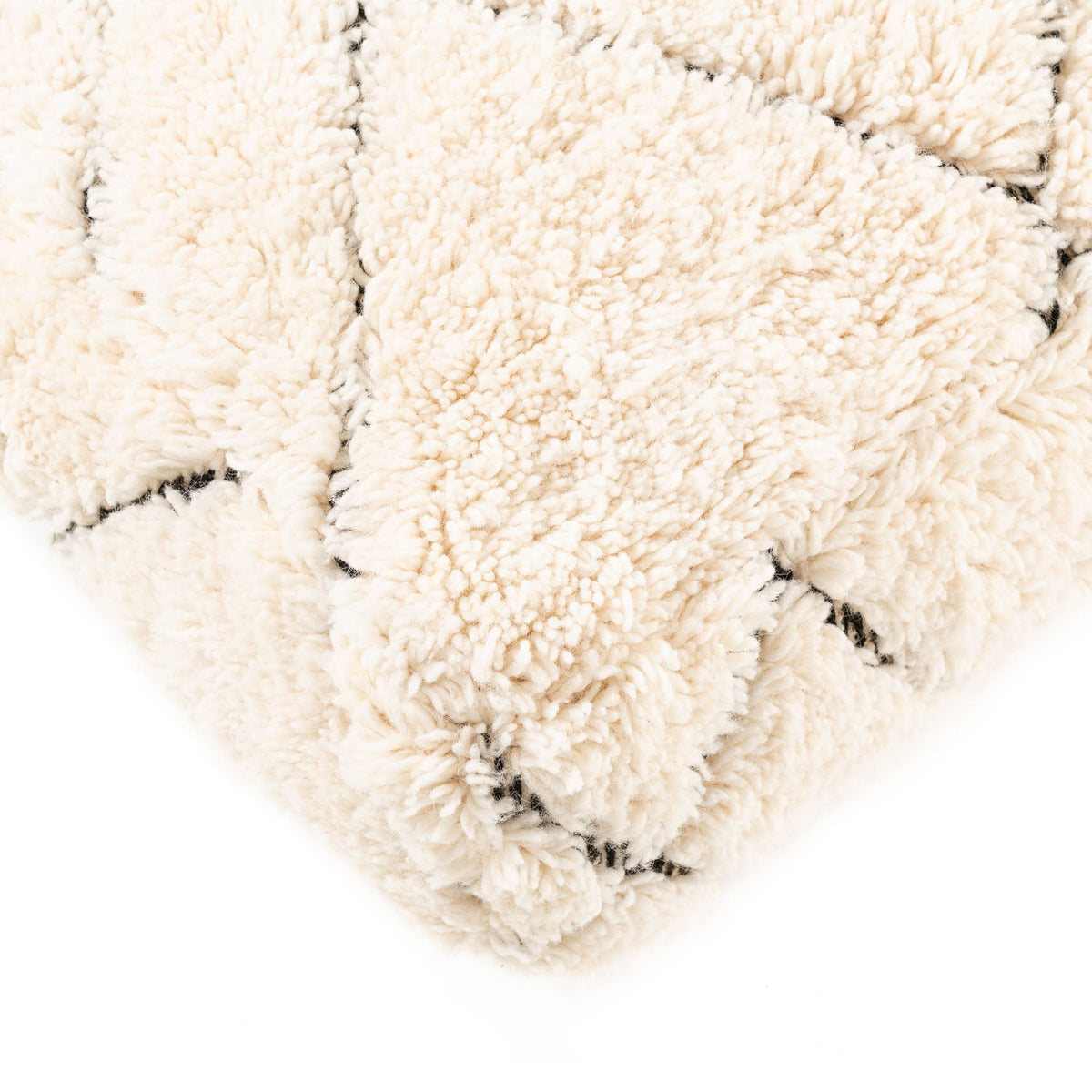 Handmade Moroccan Floor Cushion - Beni Ourain