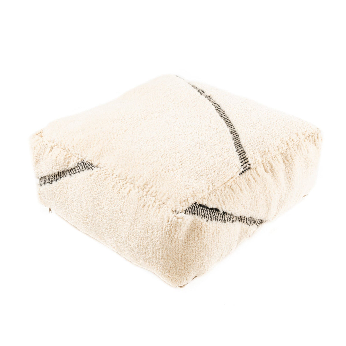 Handmade Moroccan Floor Cushion - Beni Ourain
