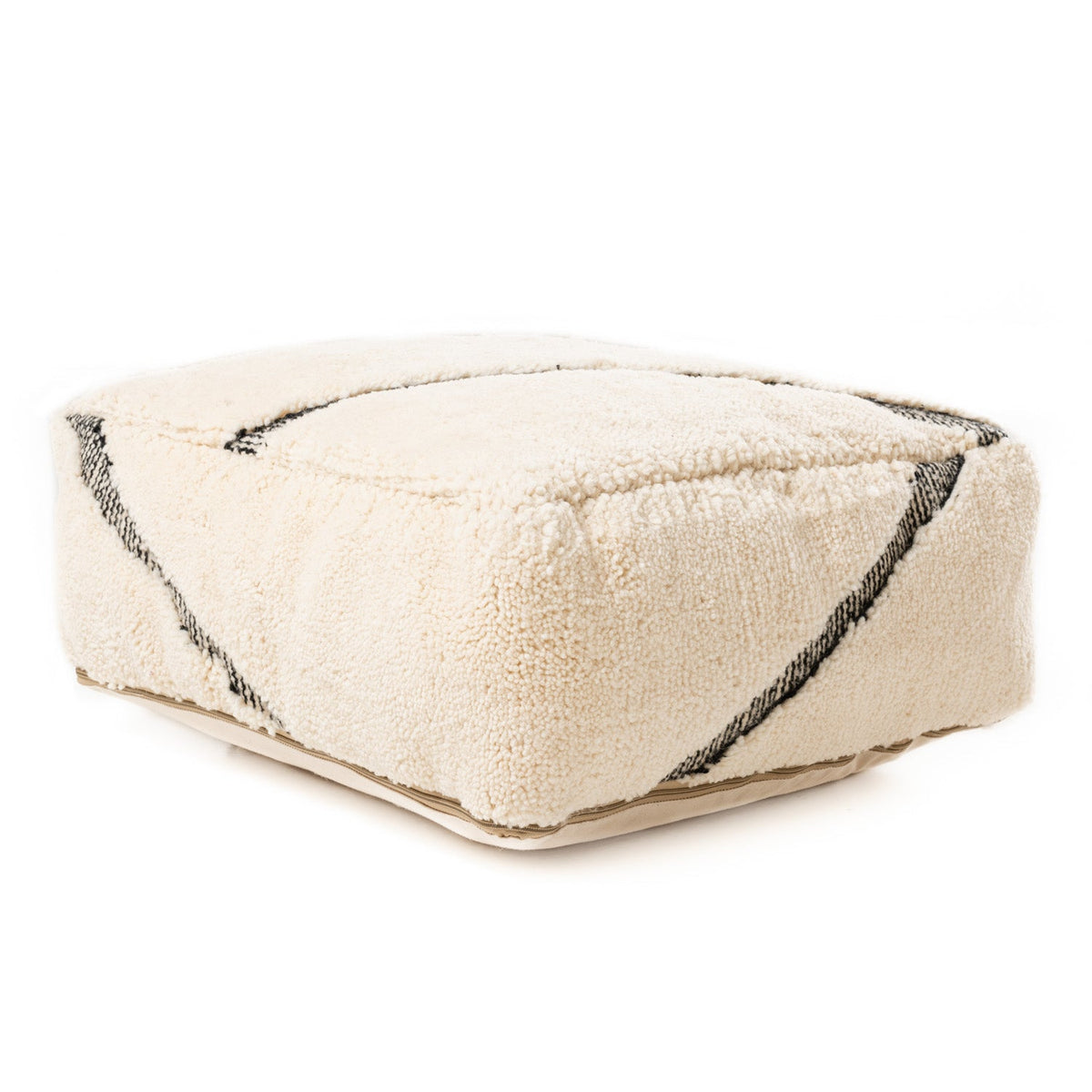 Handmade Moroccan Floor Cushion - Beni Ourain