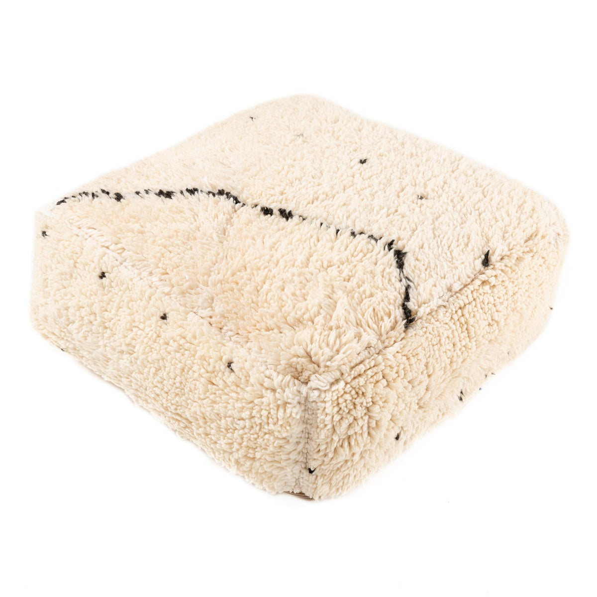 Handmade Moroccan Floor Cushion - Beni Ourain