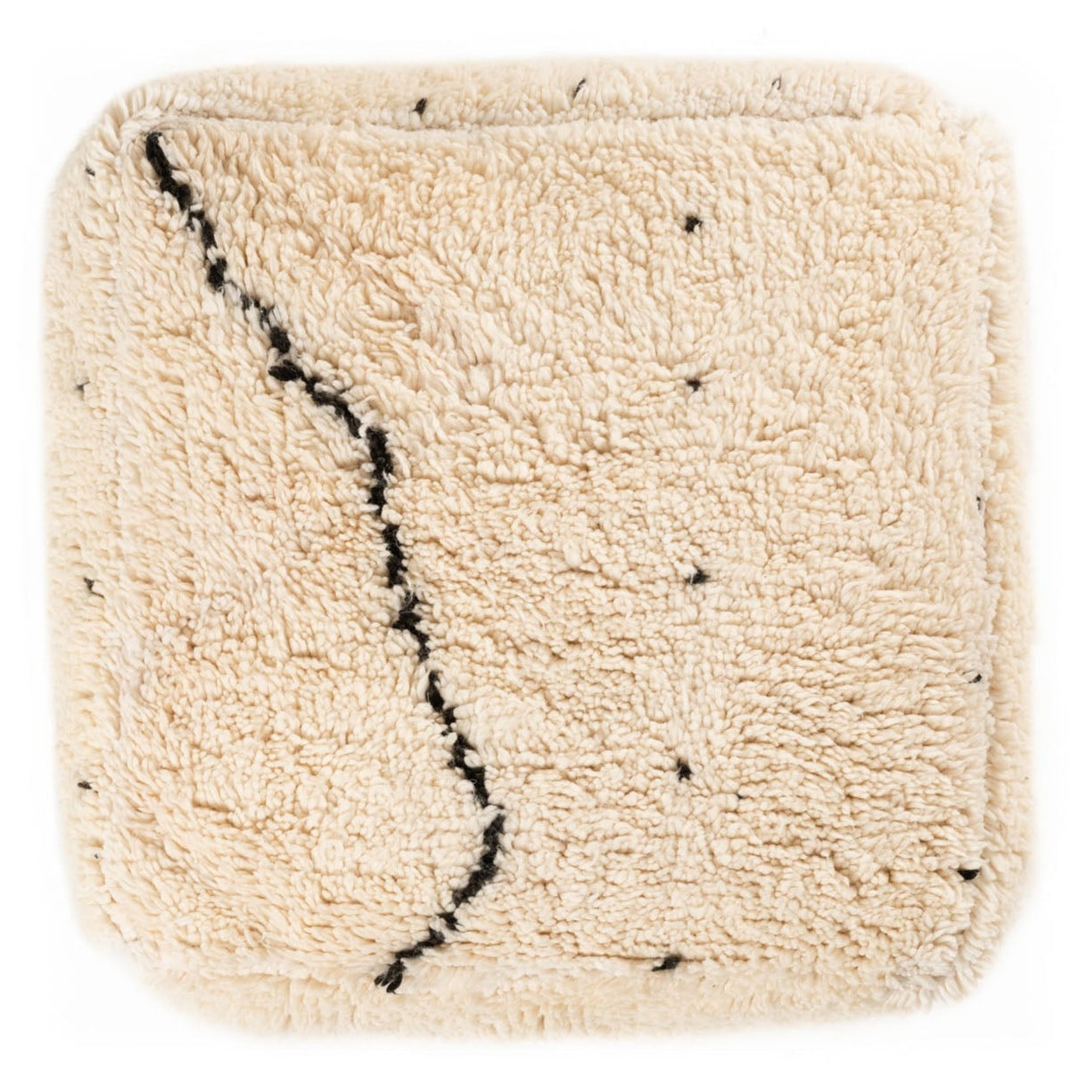 Handmade Moroccan Floor Cushion - Beni Ourain