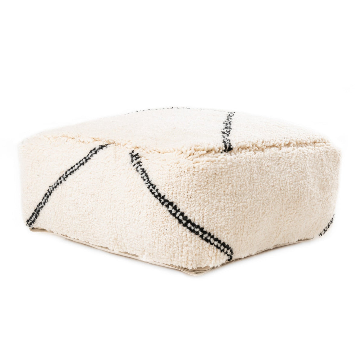 Handmade Moroccan Floor Cushion - Beni Ourain