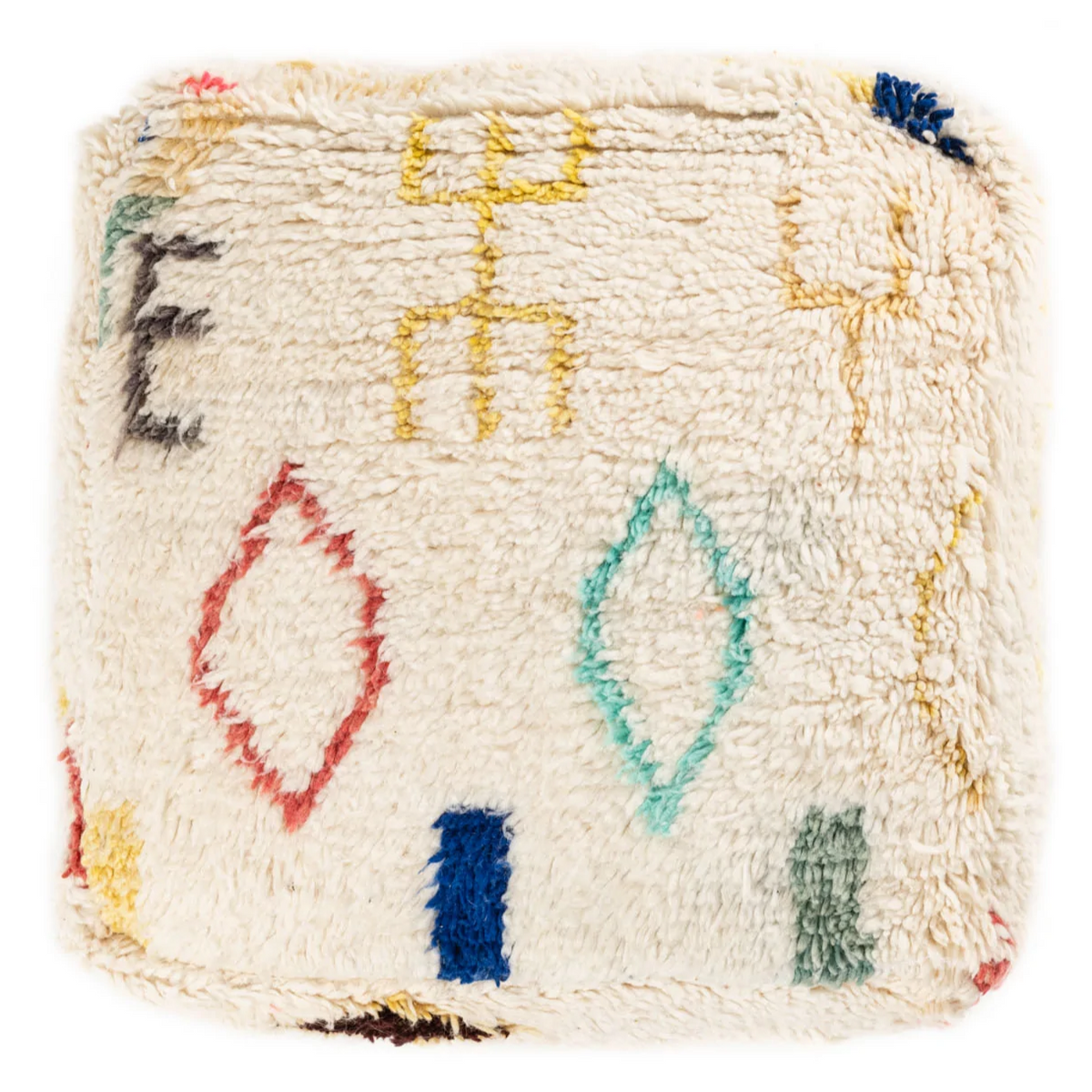 Handmade Moroccan Floor Cushion - Beni Ourain