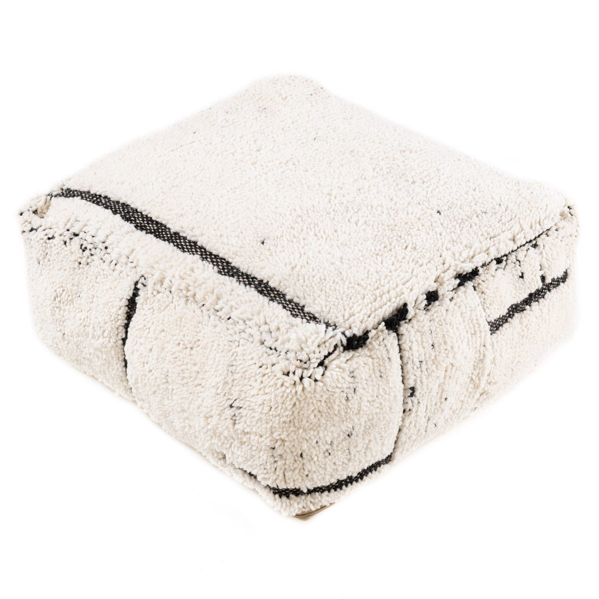 Handmade Moroccan Floor Cushion - Beni Ourain