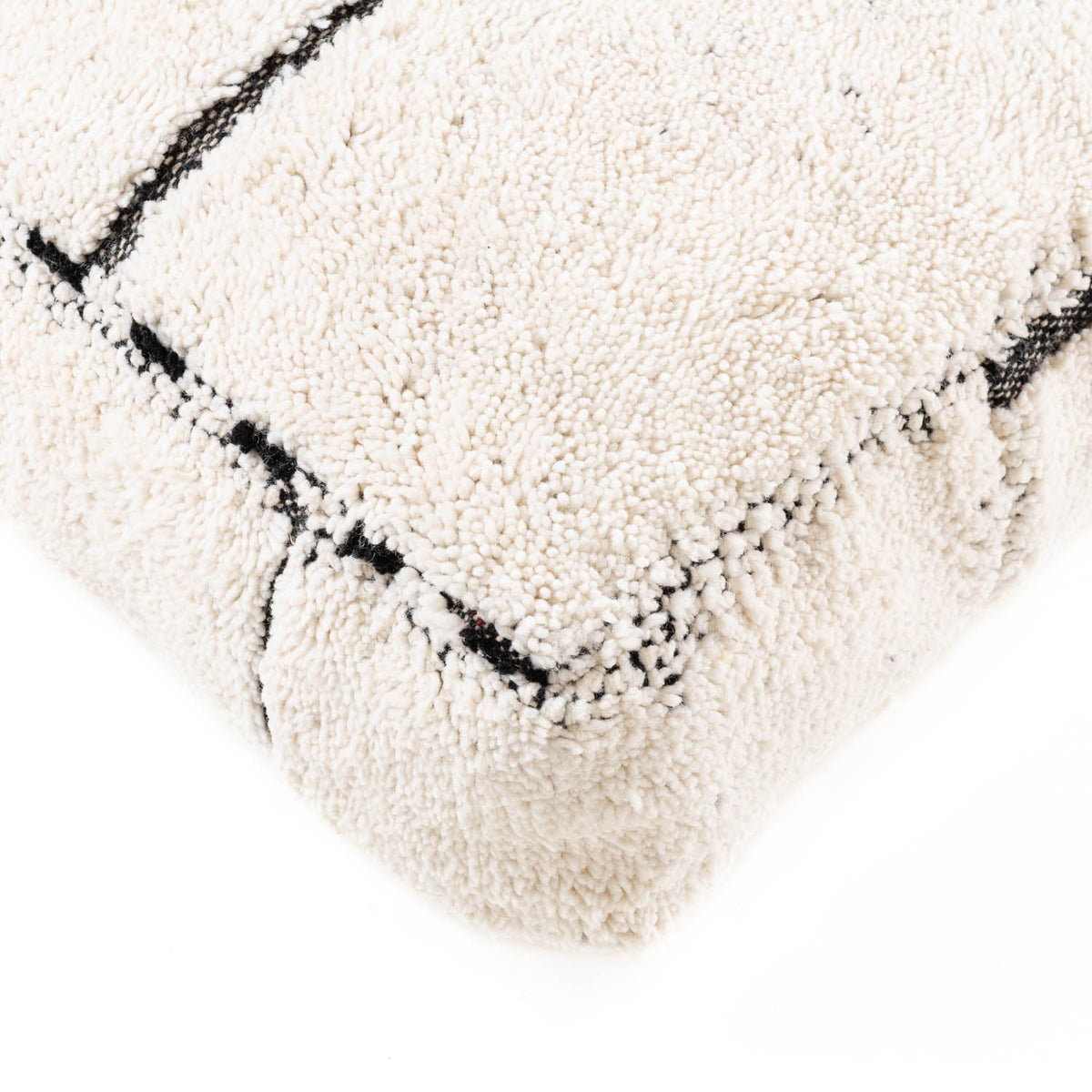 Handmade Moroccan Floor Cushion - Beni Ourain