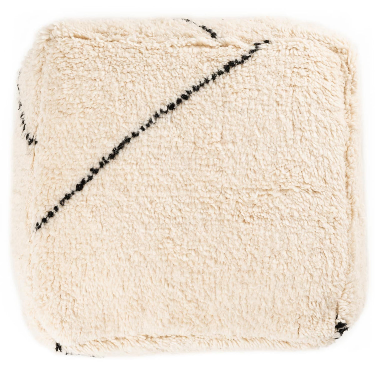 Handmade Moroccan Floor Cushion - Beni Ourain