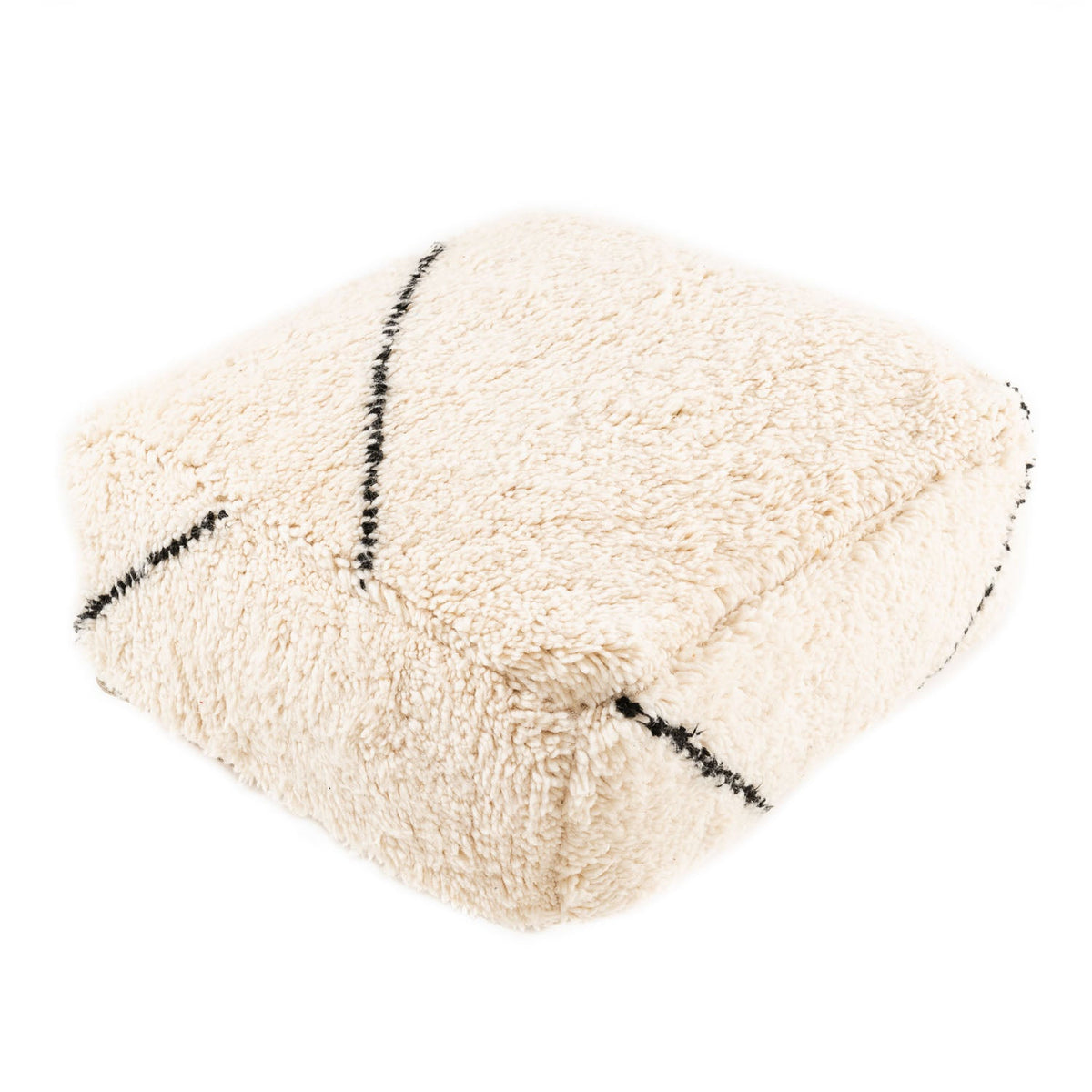 Handmade Moroccan Floor Cushion - Beni Ourain