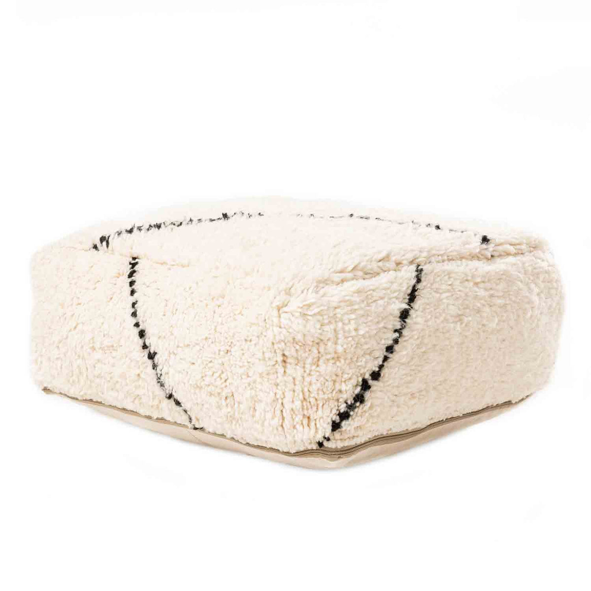 Handmade Moroccan Floor Cushion - Beni Ourain