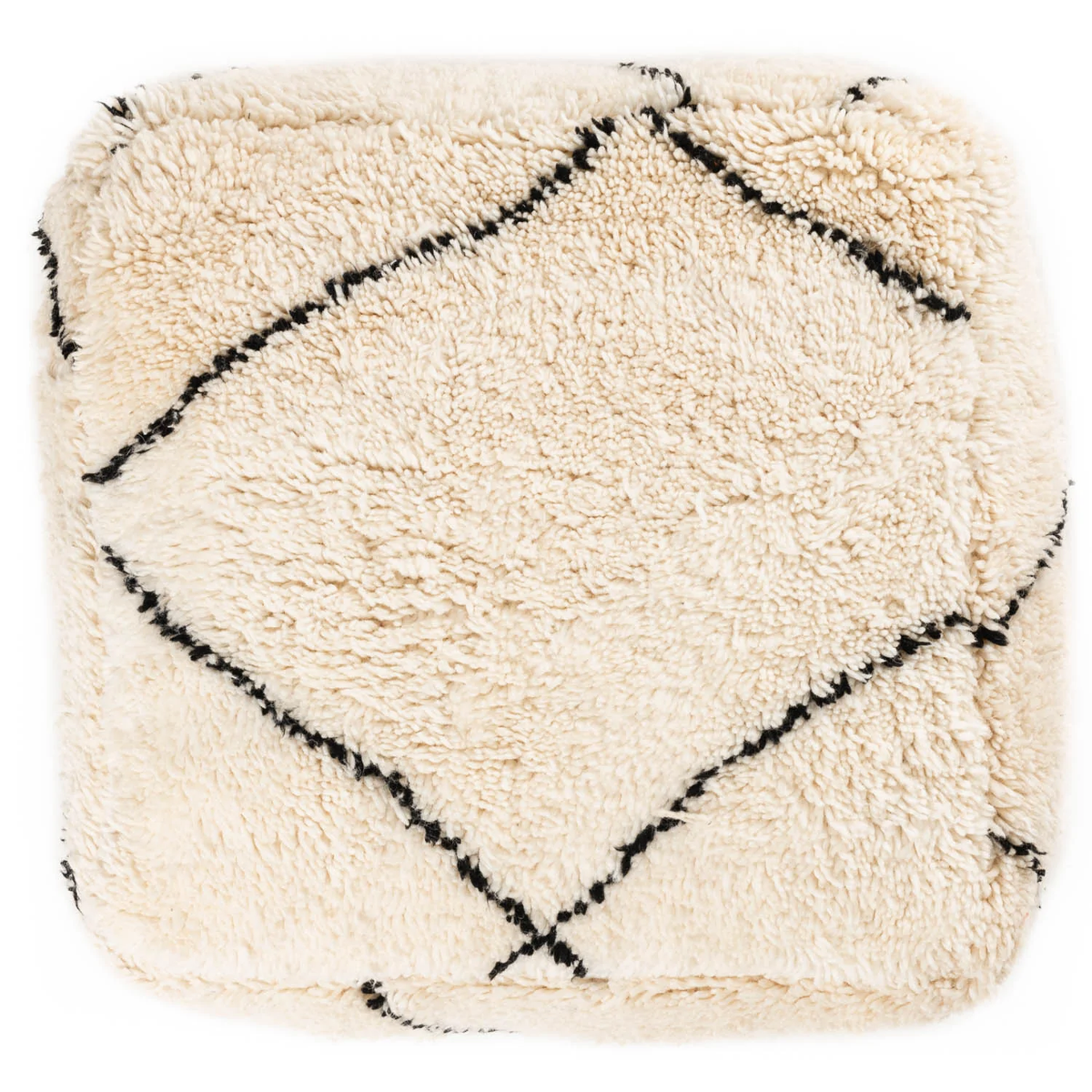 Handmade Moroccan Floor Cushion - Beni Ourain