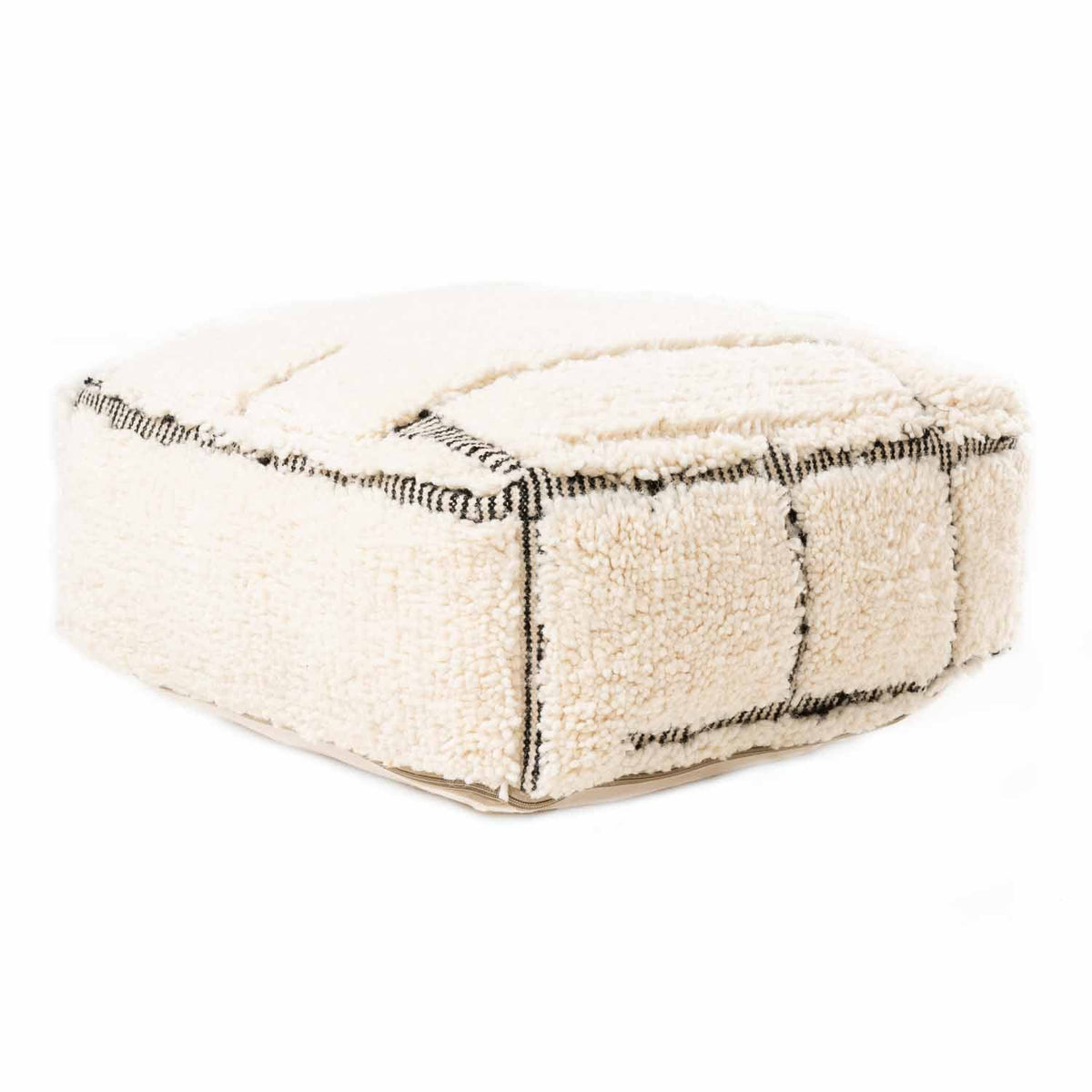 Handmade Moroccan Floor Cushion - Beni Ourain