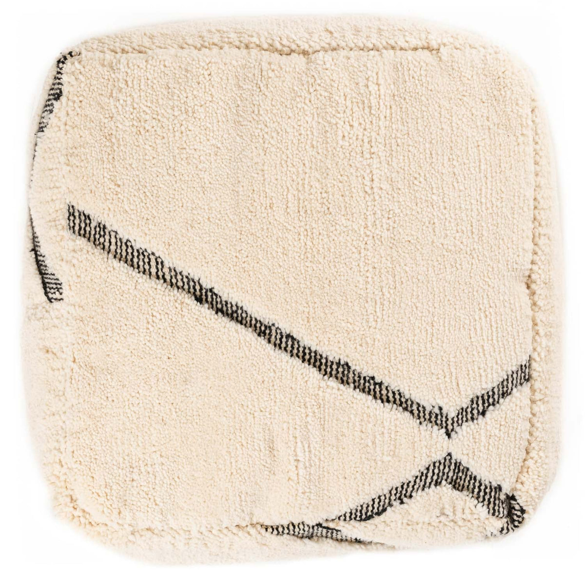 Handmade Moroccan Floor Cushion - Beni Ourain