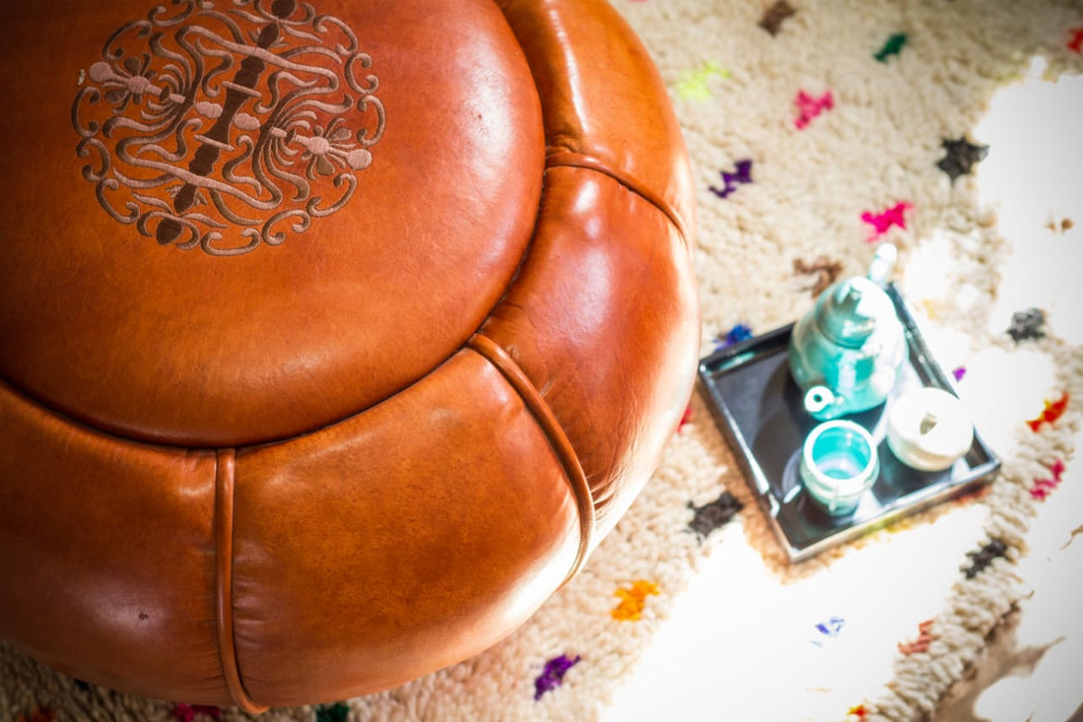 Limited Edition Moroccan Pouf