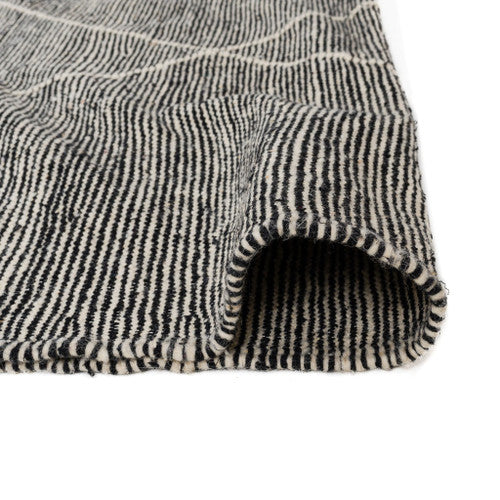 Bzou Kilim Moroccan Rug, Flat-Woven by Hand