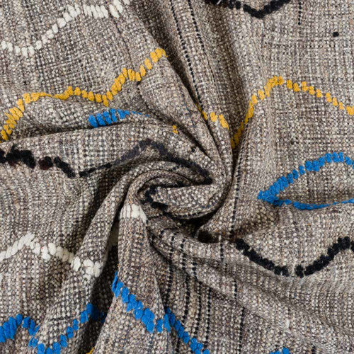 Tizi n'Tichka Kilim Moroccan Rug, Flat-Woven by Hand