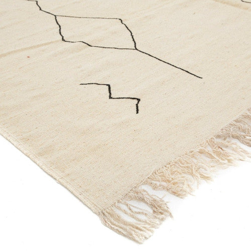 Midelt Kilim Moroccan Rug, Flat-Woven by Hand