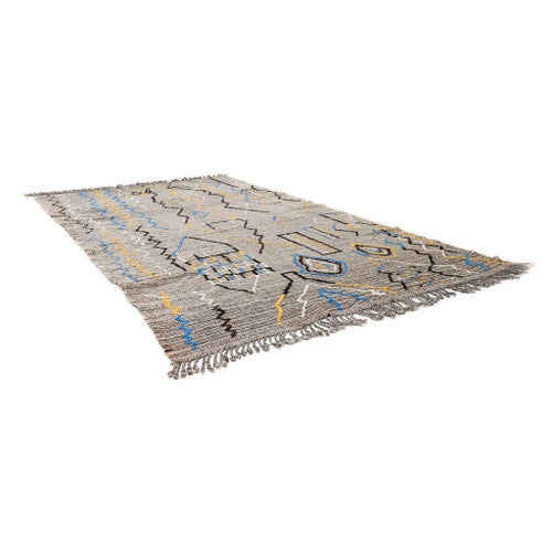 Tizi n'Tichka Kilim Moroccan Rug, Flat-Woven by Hand