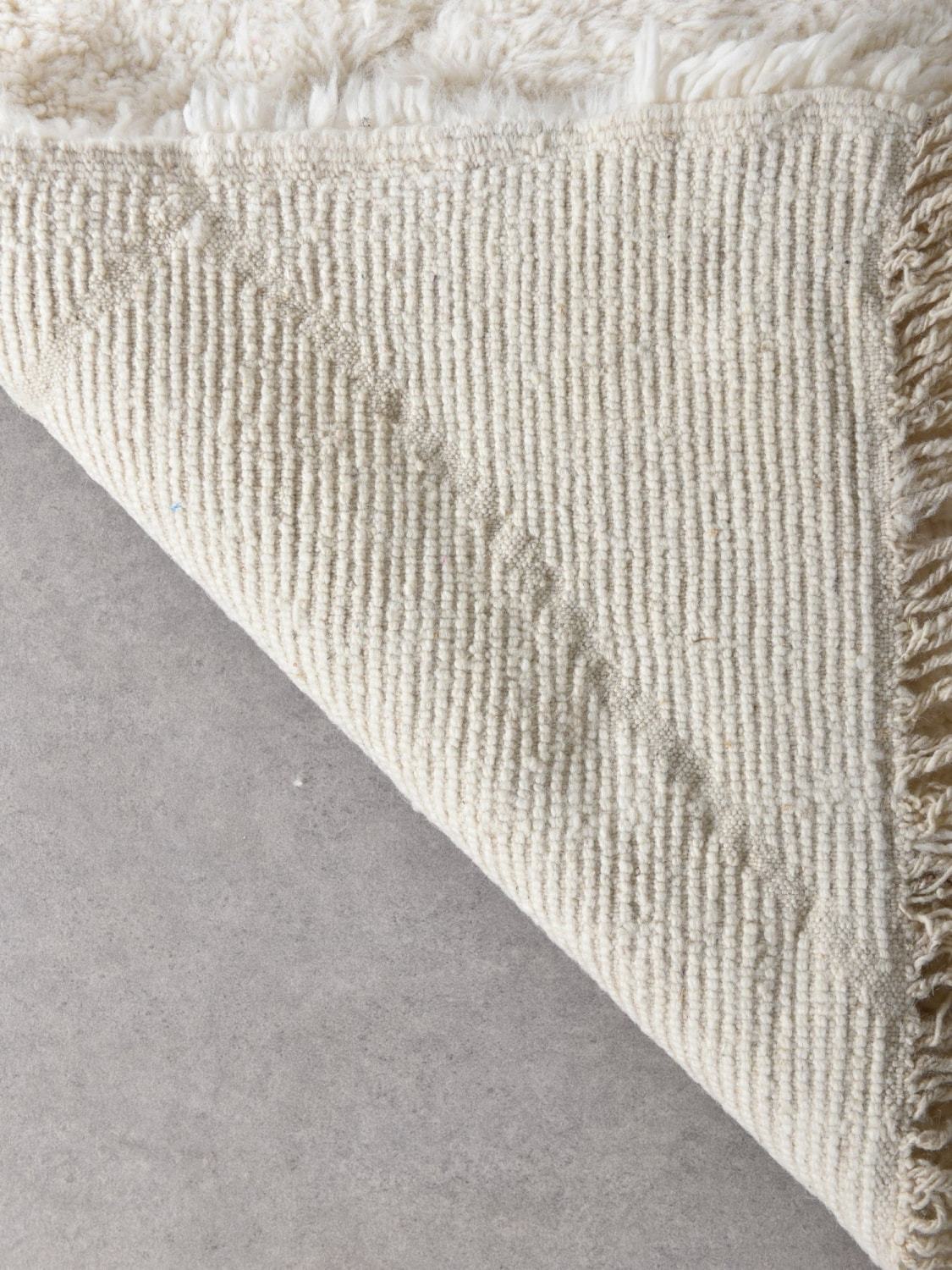 Zayane Beni Ourain Moroccan Rug, Hand-Knotted Wool