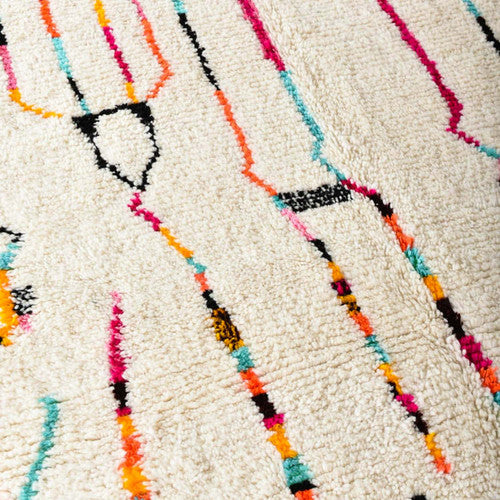 Firdoos Azilal Moroccan Rug, Hand-Knotted Wool