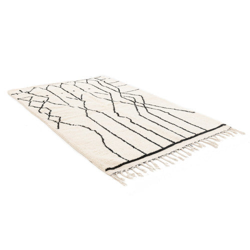 Nadra Azilal Moroccan Rug, Hand-Knotted Wool