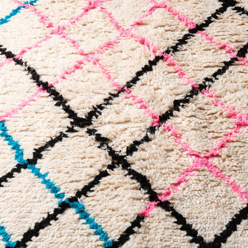 Zaher Azilal Moroccan Rug, Hand-Knotted Wool