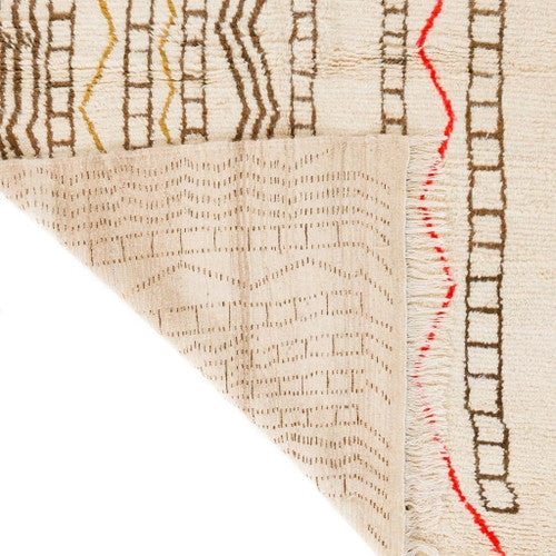 Tufulla Azilal Moroccan Rug, Hand-Knotted Wool