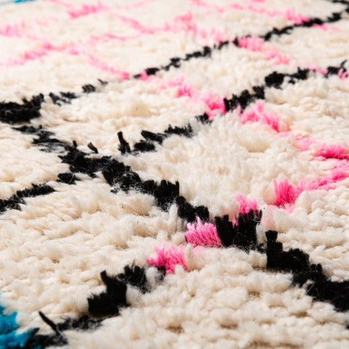Zaher Azilal Moroccan Rug, Hand-Knotted Wool