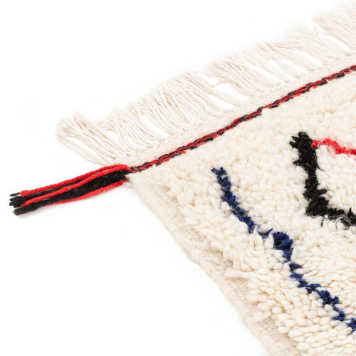 Urman Azilal Moroccan Rug, Hand-Knotted Wool
