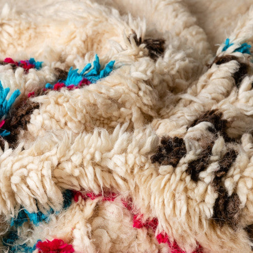 Zbair Azilal Moroccan Rug, Hand-Knotted Wool