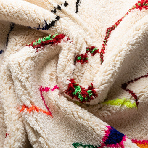 Marksen Azilal Moroccan Rug, Hand-Knotted Wool