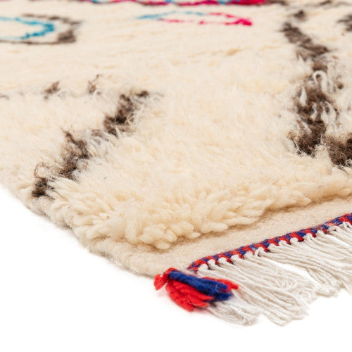 Zbair Azilal Moroccan Rug, Hand-Knotted Wool