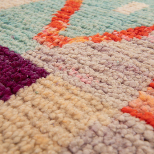 Taliouine Boujad Moroccan Rug, Hand-Knotted Wool