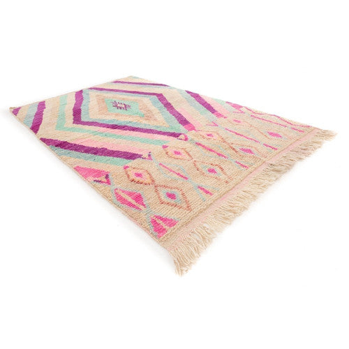 Dades Boujad Moroccan Rug, Hand-Knotted Wool